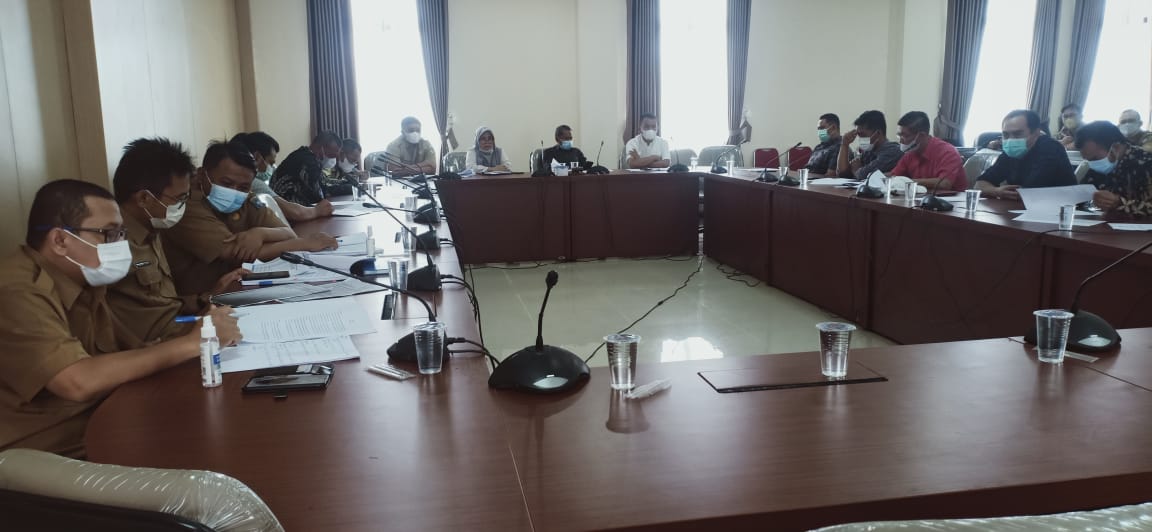Pansus 1 DPRD Kabupaten Bangka Tengah kunjungan ke DPRD Kota Pangkalpinang