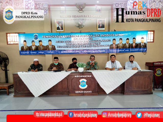 Reses Anggota DPRD Kota Pangkalpinang DAPIL III